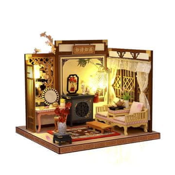 shumee Miniaturna hiša - popoldanska soba za sprostitev*