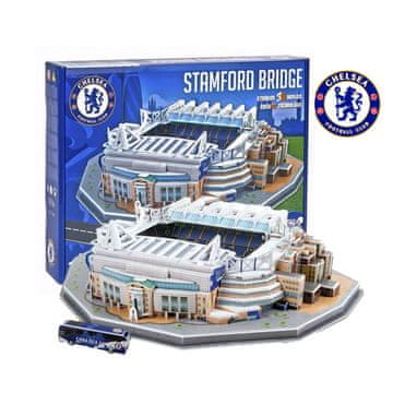 shumee Nogometni stadion STAMFORD BRIDGE - Chelsea FC - 3D sestavljanka 171 kosov - model kluba