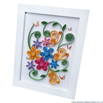 shumee QUILLING Set Stripes - šopek divjih cvetov