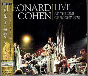 shumee LEONARD COHEN V živo, otok Wight, CDDVD, JAPONSKA SIBP160