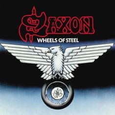 shumee 25 RSD Saxon Wheels of Steel 45th Anniversary Edition RedBlue 2 LP