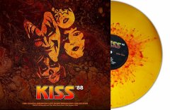 shumee KISS V ŽIVO V RITZU NEW YORK 1988 LP ORANGERED SPLATTER
