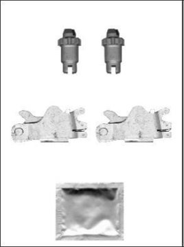 shumee KOMPLET ZA HITRO POPRAVILO ZAVORNE ROČICE BMW 1/3/5/6/7/X3/X5/X6 99-