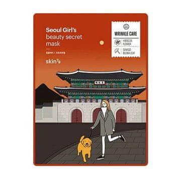 Skin79 Maska proti gubam v platnu Seoul Girl`s Beauty Secret Mask (maska za nego gub) 20 g