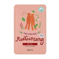 Skin79 Maska za obraz z rdečim ginsengom in svežim vrtom (maska) 23 g