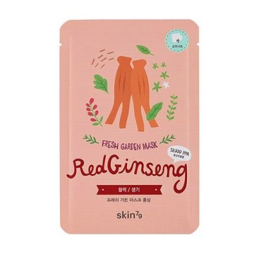 Skin79 Maska za obraz z rdečim ginsengom in svežim vrtom (maska) 23 g