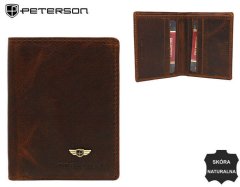 shumee Usnjena torbica za kartice in dokumente - Peterson