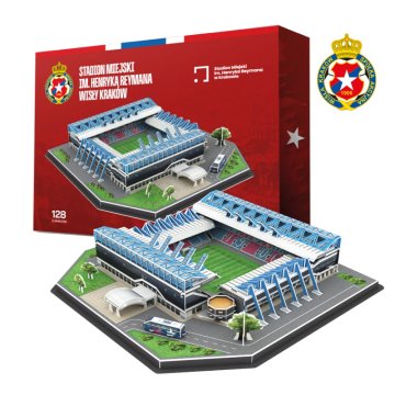 shumee Nogometni stadion - WISŁA Kraków Stadium - 3D Puzzle - 126 kosov
