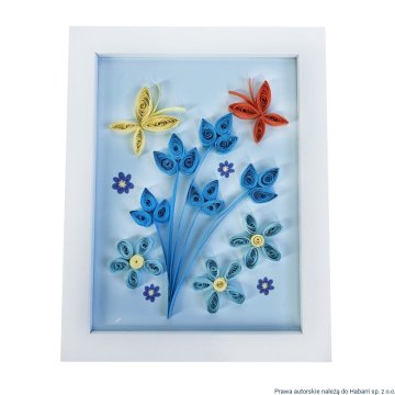 shumee QUILLING Set Stripes - zimski vrt