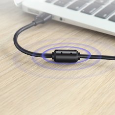 shumee Ugreen tiskalniški kabel USB-A - USB-B 480Mb/s 5m črn (US135)