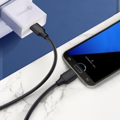 shumee Ugreen US130 10841 USB-A 3.0 - mikro USB-B kabel 1m - črn