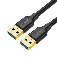 shumee Ugreen US128 10369 USB-A 3.0 / USB-A 3.0 5Gb/s kabel 0,5 m - črn