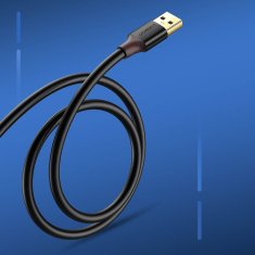 shumee Ugreen podaljšek USB-A (moški) - USB-A (ženski) USB 3.0 5Gb/s 0,5m črn (US129)
