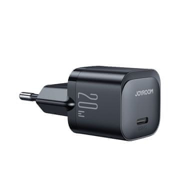 shumee Mini polnilnik Joyroom JR-TCF02 20 W PD USB C - črn