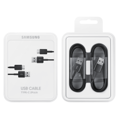 shumee Samsung EP-DG930MBEGWW USB C kabel 480Mb/s 5A 1,5m - črn (komplet 2)