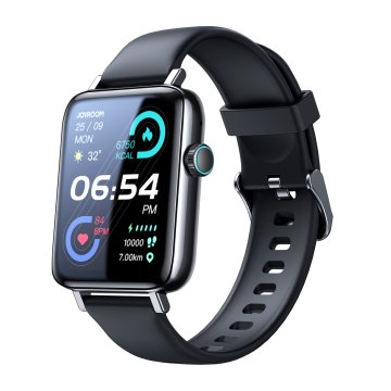 shumee Pametna ura Joyroom Fit-Life JR-FT5 s funkcijo sprejemanja klicev / zaščita IP68 - črna