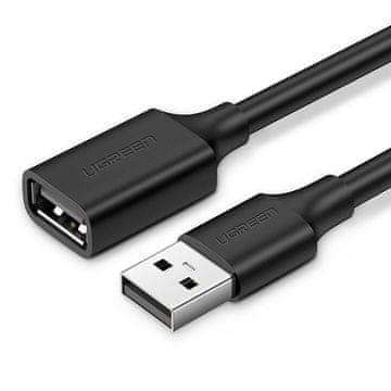 shumee Ugreen USB (moški) - USB (ženski) 2.0 podaljšek 480Mb/s 3m črn (US103)