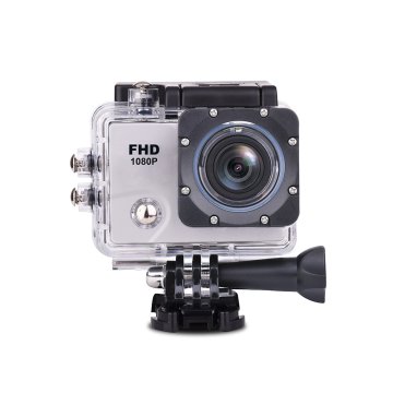 shumee DV2400 Full HD Wi-Fi 12Mpx vodotesna širokokotna športna kamera + dodatki - bela