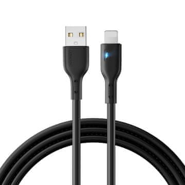 shumee Joyroom Premium Series A13 USB-A / Lightning 2.4A kabel 2m - črn