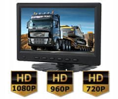 shumee Komplet kamere za vzvratno vožnjo FullHD + 7'' AHD monitor 10m