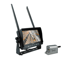 shumee Brezžični komplet za viličar AHD 1080P magnetna kamera IP68 z laserskim kazalcem + 7-palčni monitor IP68