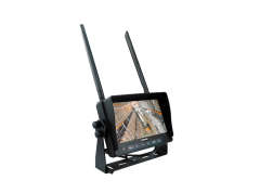 shumee Brezžični komplet za viličar AHD 1080P magnetna kamera IP68 z laserskim kazalcem + 7-palčni monitor IP68