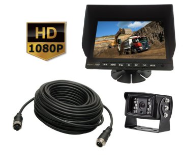 shumee Komplet AHD kamere za vzvratno vožnjo 1080P monitor 7'' 15m