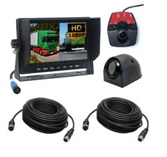 shumee VZDRŽLJIV DVR monitor z ločeno sprednjo in stransko kamero