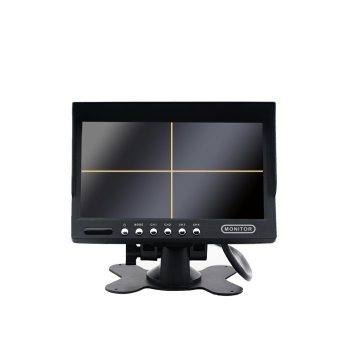 shumee 7-palčni 4-PIN QUAD LCD monitor na stojalu