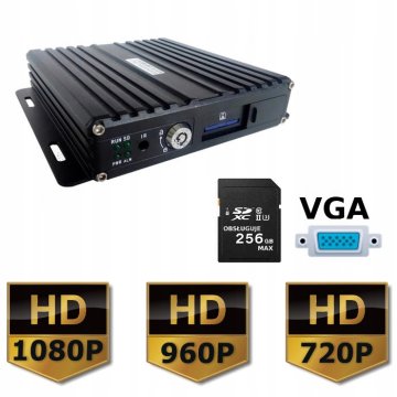 shumee Mobilni DVR AHD 1080P 4-pin VGA SD