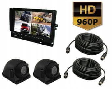 shumee AHD komplet 2 x poenostavljena kamera 10'' monitor