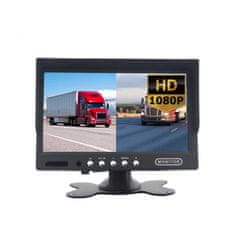 shumee 7-palčni AHD monitor z 4-pinskim razdelilnim priključkom, 2 kanala