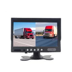 shumee 7-palčni AHD monitor z 4-pinskim razdelilnim priključkom, 2 kanala