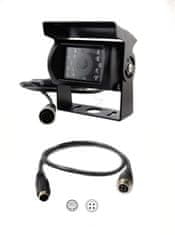 shumee Kamera za vzvratno vožnjo + adapter za zmanjšanje kamere za WAECO DOMETIC (starejša različica) 6-PIN/4-PIN