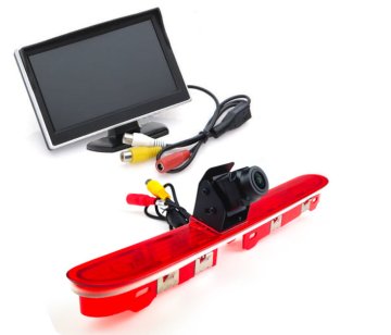 shumee Komplet monitorja, kamera za vzvratno vožnjo v STOP luči za Peugeot Expert, Citroen Space Tourer, Toyota ProAce