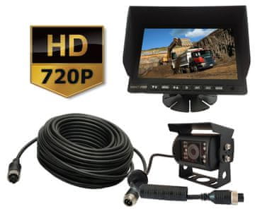 shumee Komplet: AHD 7 monitor + 720P kamera + 15 m kabel