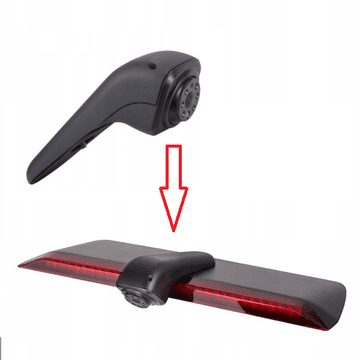 shumee Kamera za vzvratno vožnjo v STOP luči za VW CRAFTER II E-CRAFTER od 2017 AHD 1080P 4-PIN