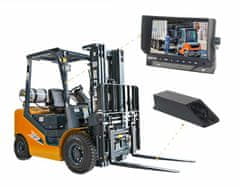 shumee Brezžični komplet za viličar AHD 1080P magnetna kamera z lastnim napajanjem + 7" monitor 12V/24V