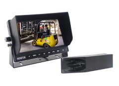 shumee Brezžični komplet za viličar AHD 1080P magnetna kamera z lastnim napajanjem + 7" monitor 12V/24V