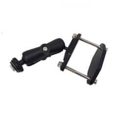 shumee Močna objemka za pritrditev 5 do 10-palčnih monitorjev za vzvratno vožnjo na drog ali cev