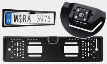 shumee Kamera za vzvratno vožnjo v LED okvirju registrske tablice