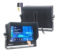 shumee 7-palčni AHD CarPlay AndroidAuto 720P 960P 1080P monitor za 4 kamere z DVR