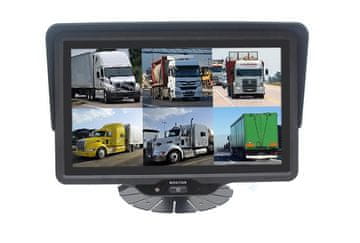 shumee Monitor za vzvratno kamero 10"" AHD 6 kanalov 12-24V DVR