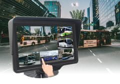 shumee Monitor za vzvratno kamero 10"" AHD 6 kanalov 12-24V DVR