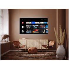 shumee KIVI 55' LED TV, UHD, Android TV, 3840x2160, 60 Hz, 2x10 W, BT 5, HDMI, črne barve