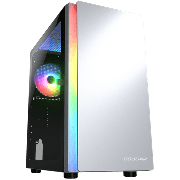 shumee Ohišje COUGAR Purity RGB, mini stolp, 1 x ARGB, belo