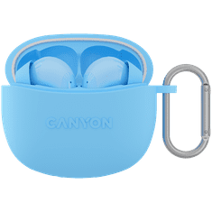 shumee Slušalke CANYON TWS-5 v ušesih z modrim ohišjem
