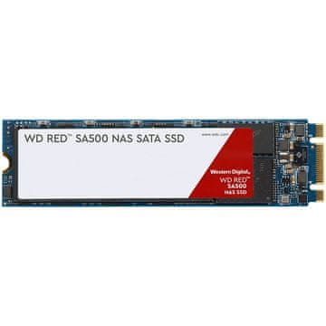 shumee WD Red 500GB M.2 SATA 6Gbps SSD, branje/pisanje: 560/530MB/s, naključno branje/pisanje IOPS 95.000/85.000, TBW 350