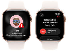 Apple Watch Series 11 pametna ura, GPS, 42mm + pašček, M/L, bež (Rose Gold) (MEU44WF/A)
