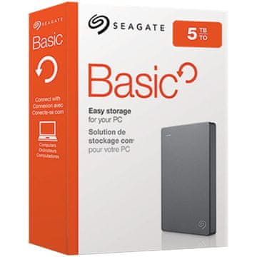 shumee Zunanji trdi disk SEAGATE Basic (2,5-palčni, 5 TB, USB 3)
